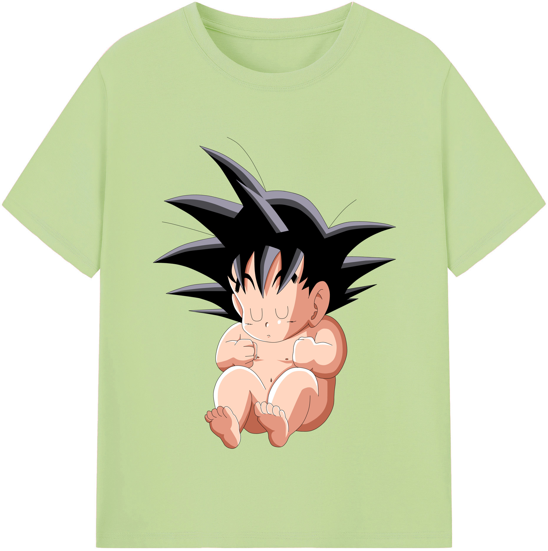 （画像用） ドラゴンボール 孫悟空（そん ごくう）Son Goku カカロット DRAGON BALL Kakarotto 綿100％半袖Tシャツ（フロントプリント）
